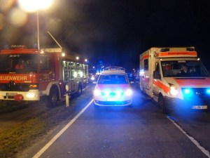 Einsatzbild Verkehrsunfall 06.01.2014 17:16